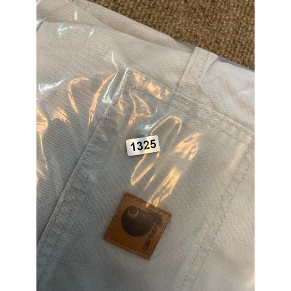 Carhartt Pants Mens 42x32 Canvas Carpenter Cargo Work Utility Loose Khaki B151 - Picture 8 of 8